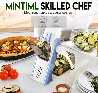 Vegetable Cutter - Multifunction Safe Kitchen Cutter Chopper - Fruit - Salad - Slicing Tool
